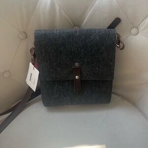 NWT Popeq Felt Crossbody Bag